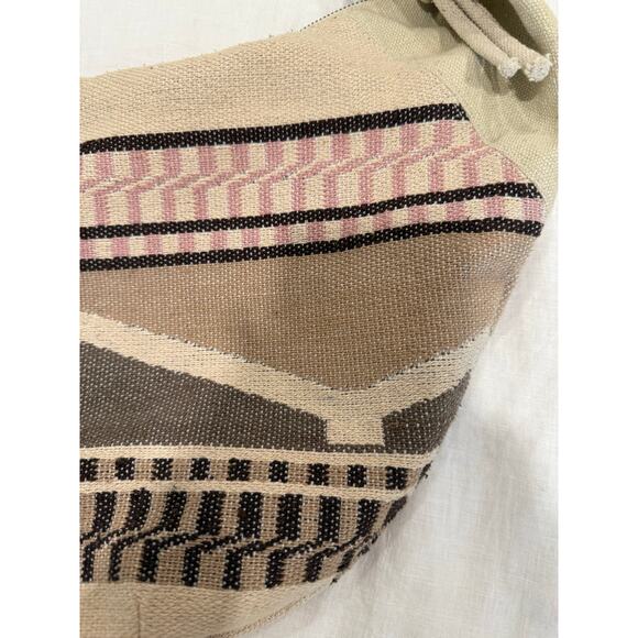 American Eagle Outfitters Printed Canvas Cotton Hobo Shoulder Bag Multicolor - Picture 15 of 15